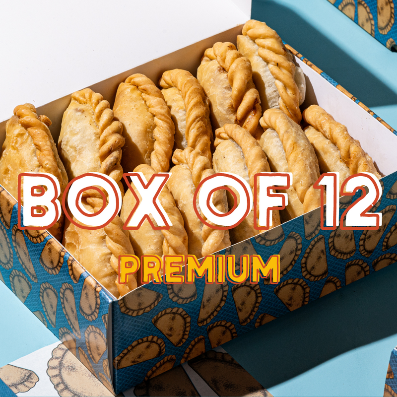 Premium Empanadas Box of 12