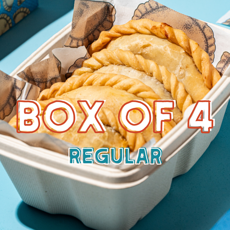 Regular Empanadas Box of 4