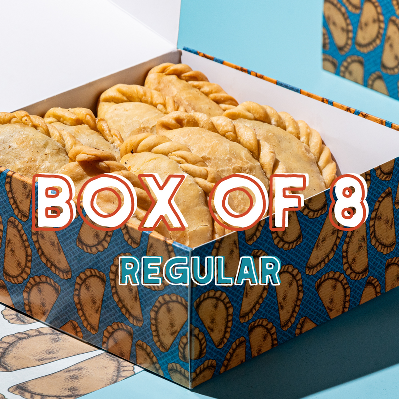 Regular Empanadas Box of 8