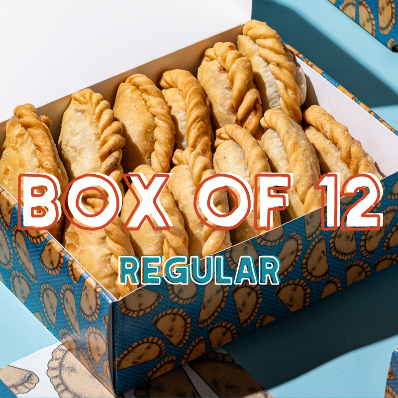 Regular Empanadas Box of 12