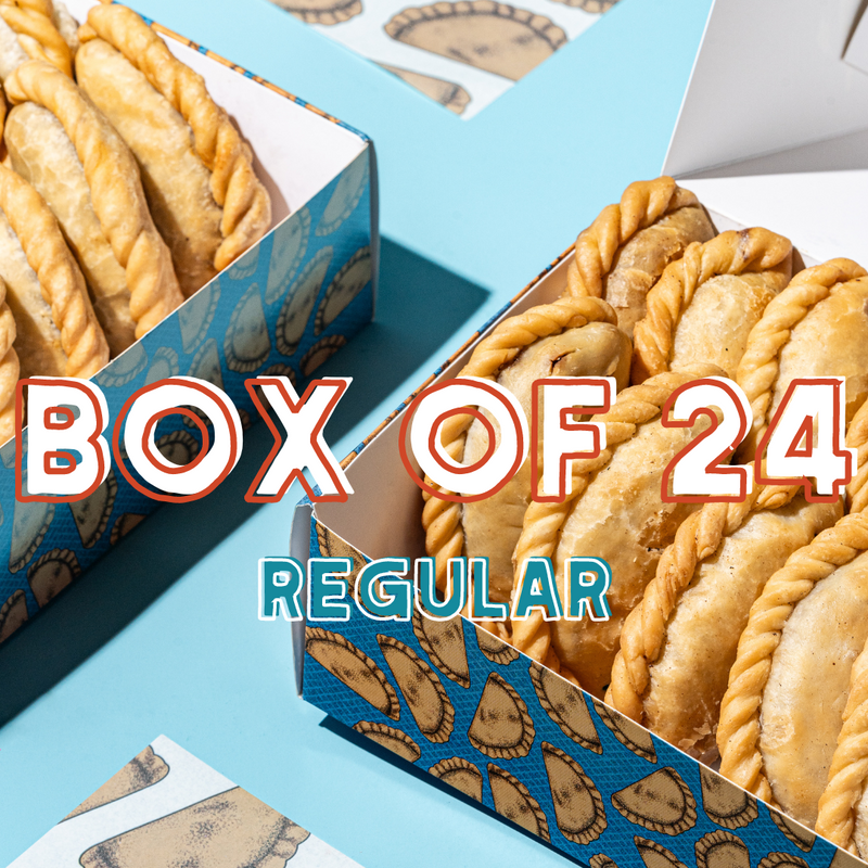 Regular Empanadas Box of 24