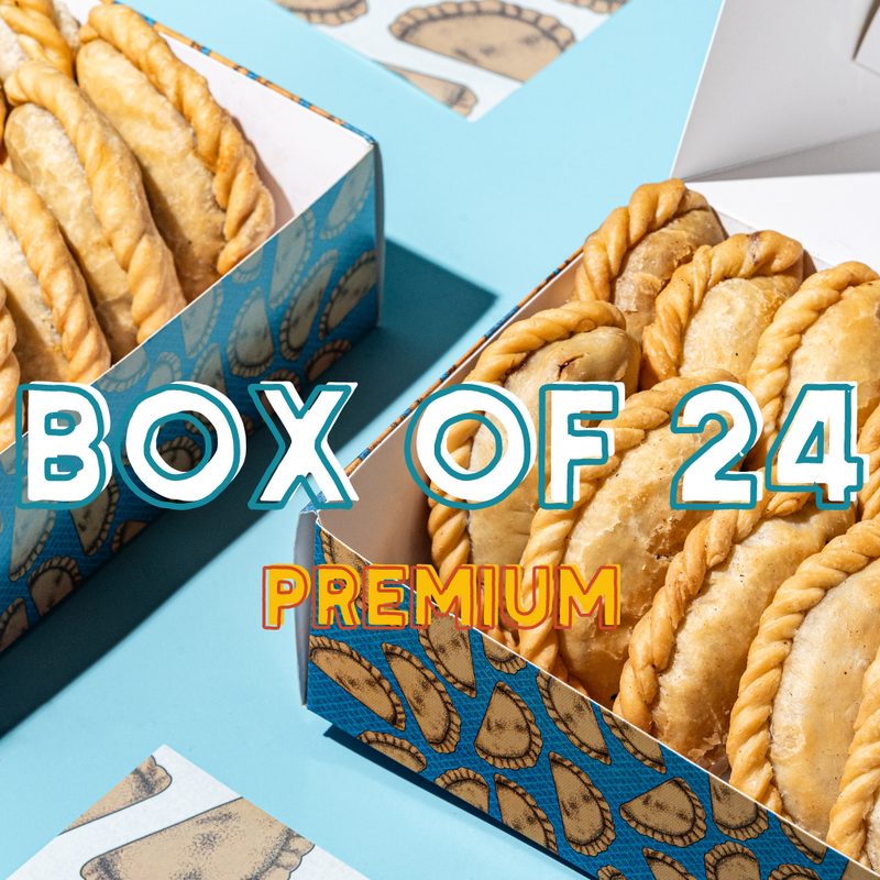 Premium Empanadas Box of 24