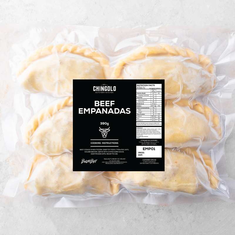 Frozen Original Bolzico Beef Empanadas