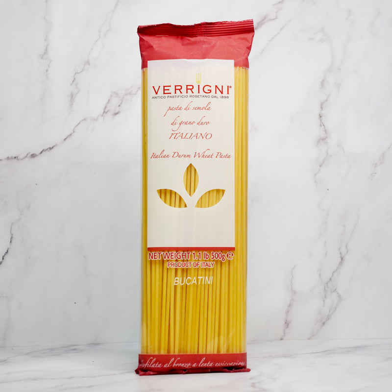 Verrigni Bucatini Italian Durum Wheat Pasta